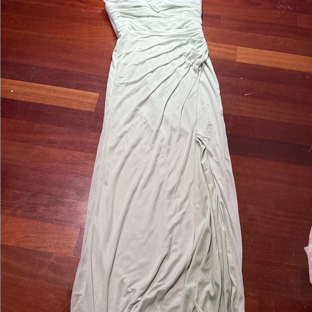 Azazie dress-deandra dusty sage